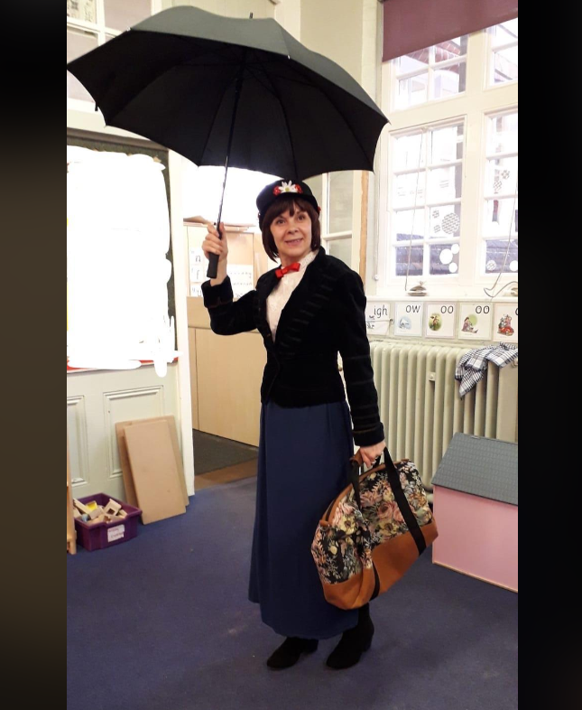 Mary Poppins World Book Day costume idea for adults