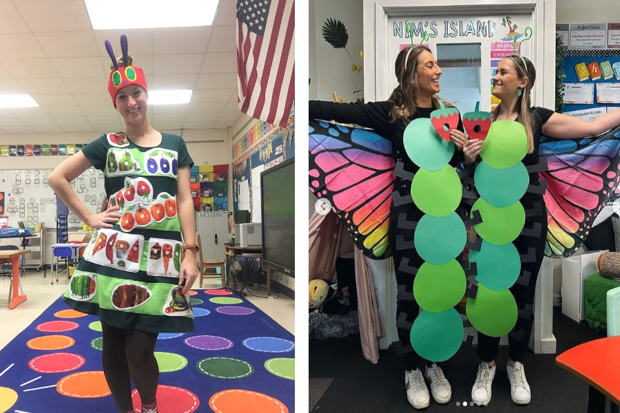 The Very Hungry Caterpillar World Book Day costume ideas for adults