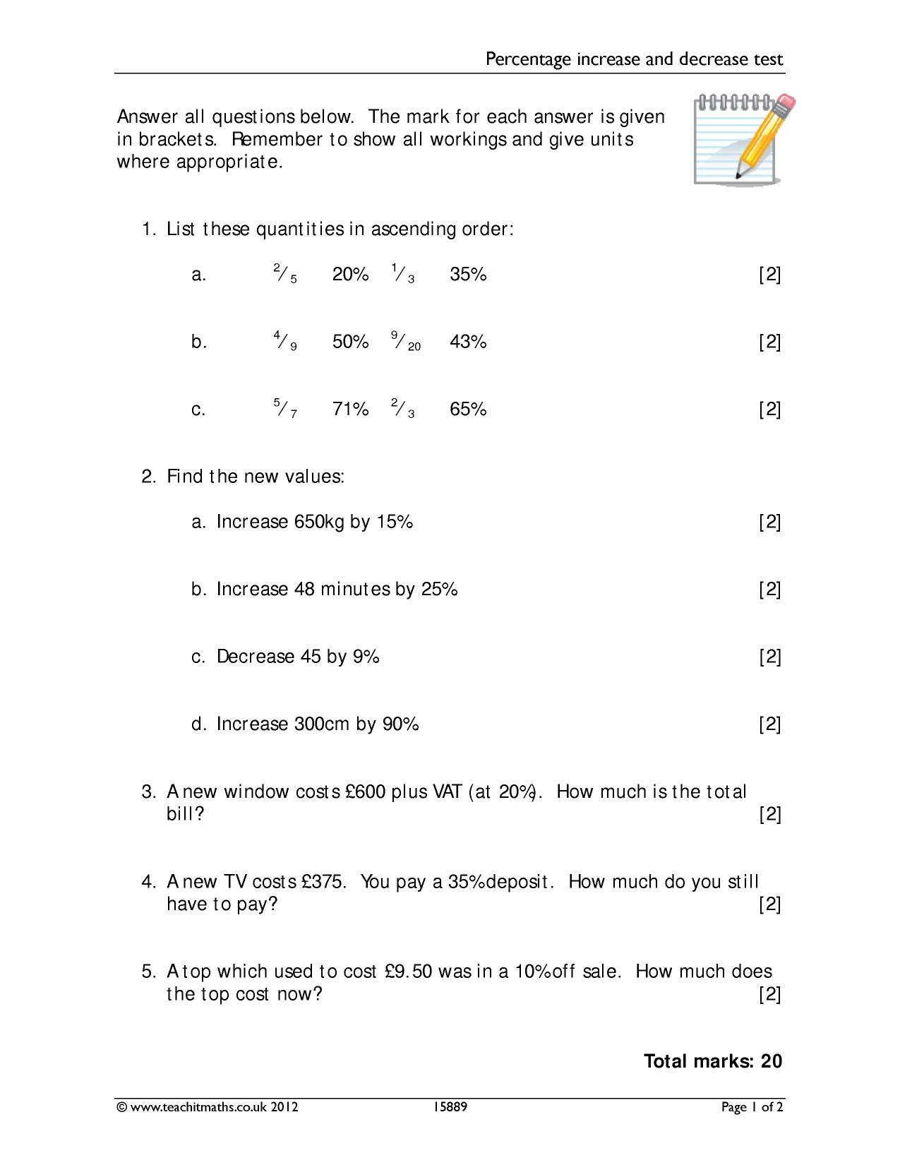 Percentage