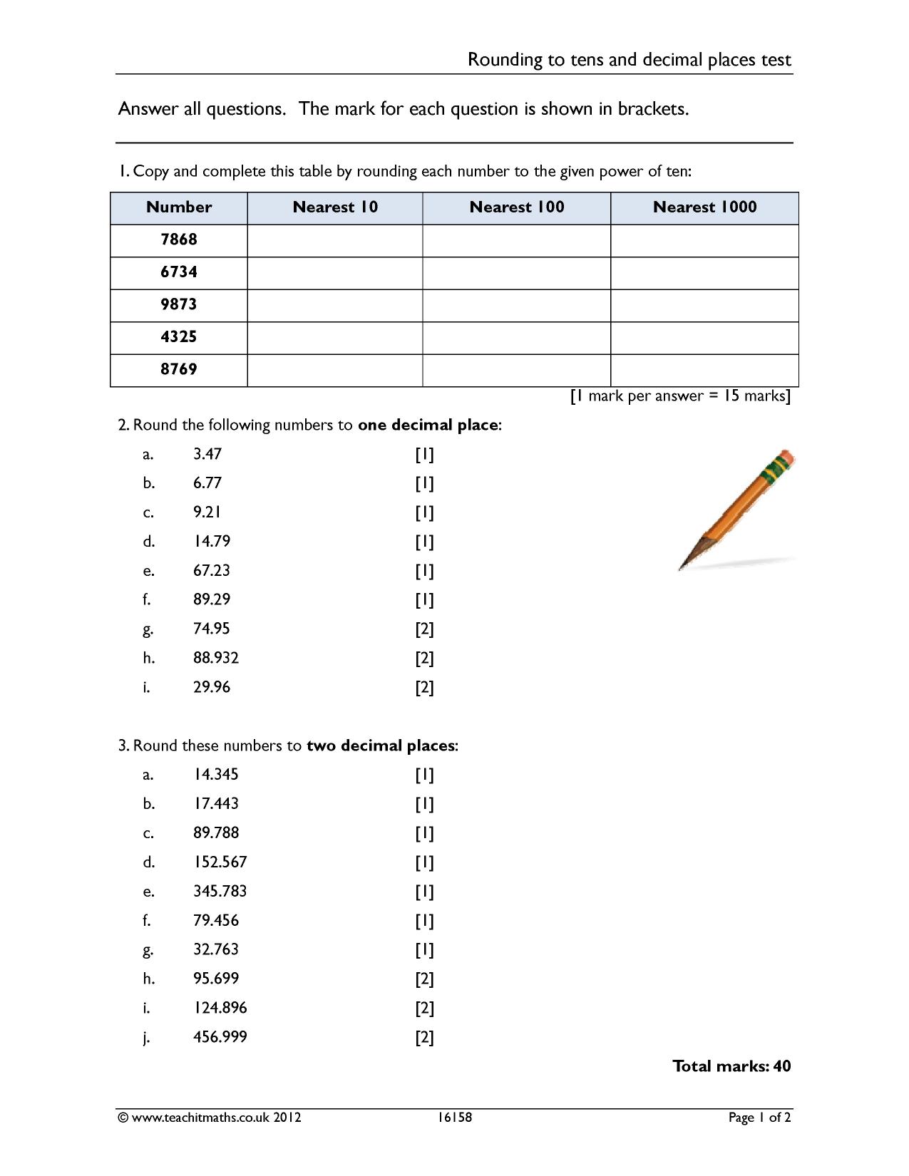 Rounding