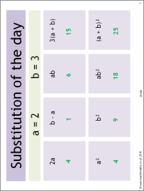 Substitution