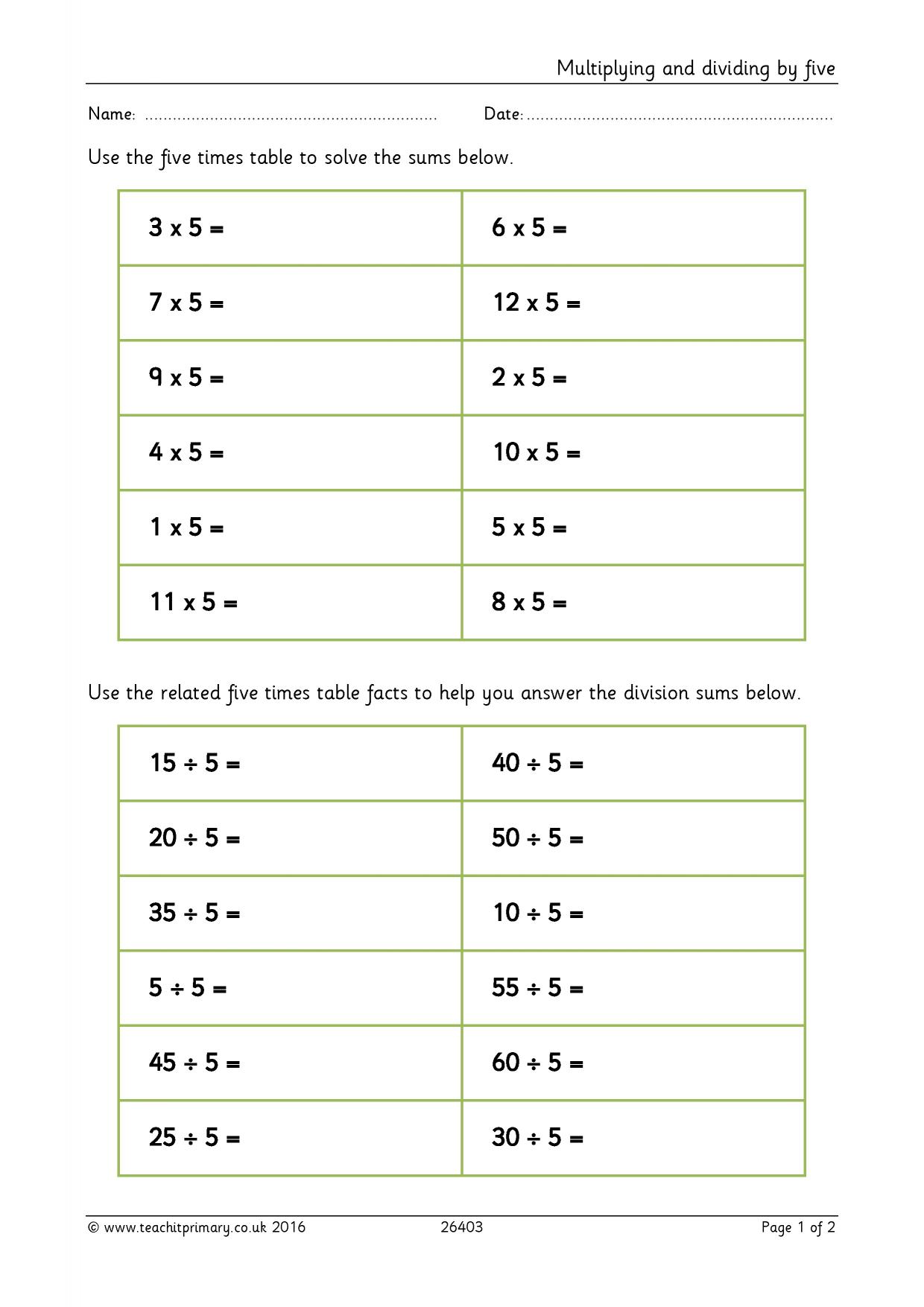 Multiplying