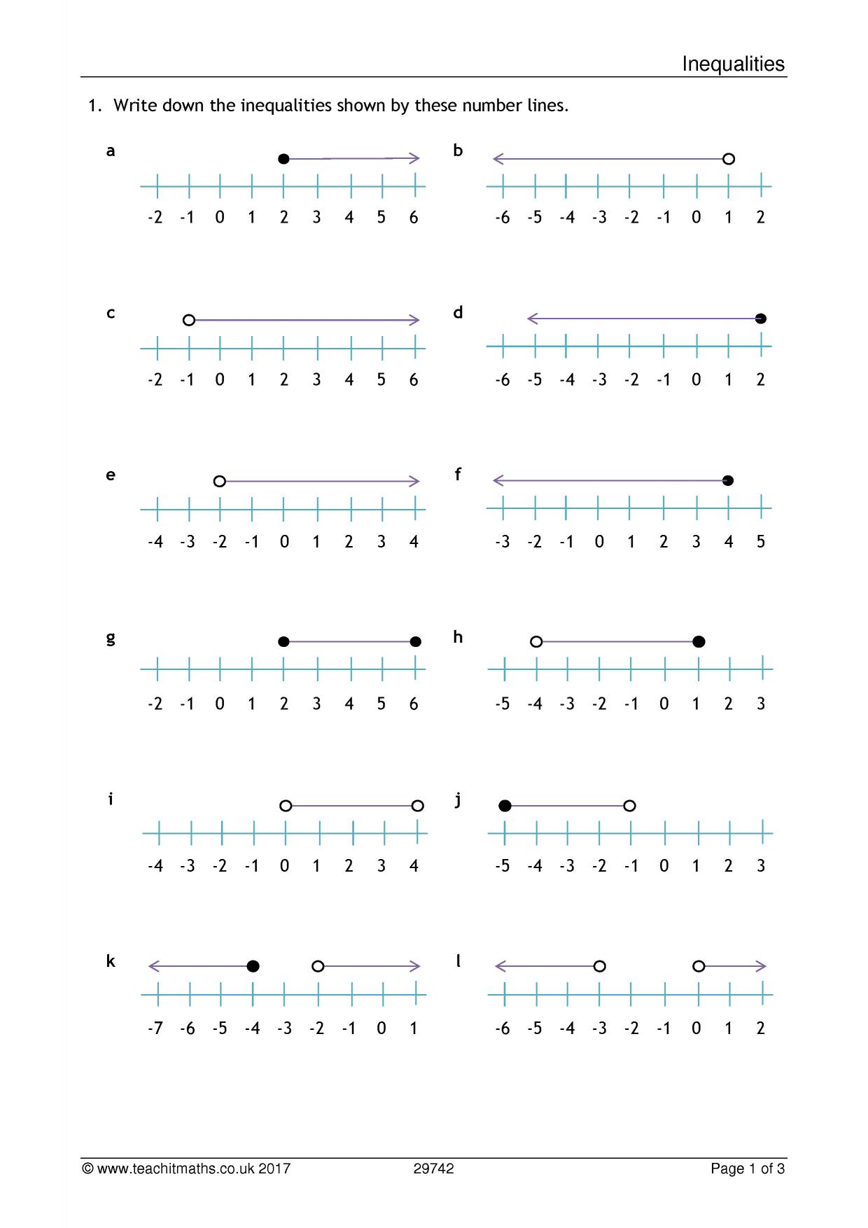 Inequalities