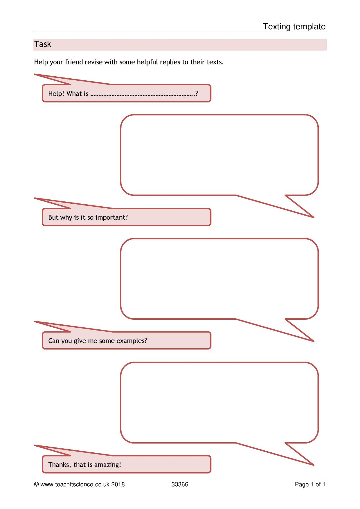 Texting