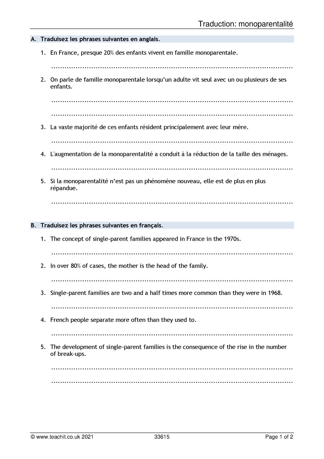 Traduction: