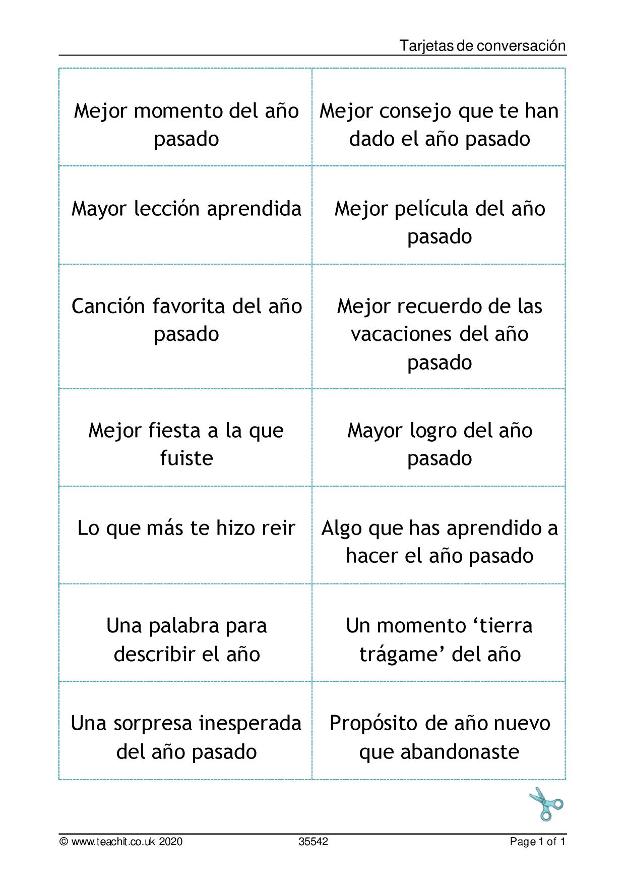 Tarjetas