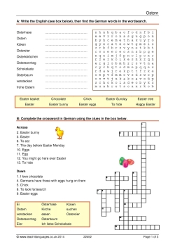 Easter Puzzles