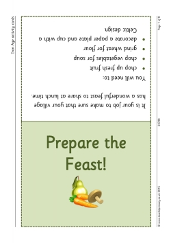 Iron Age activity cards